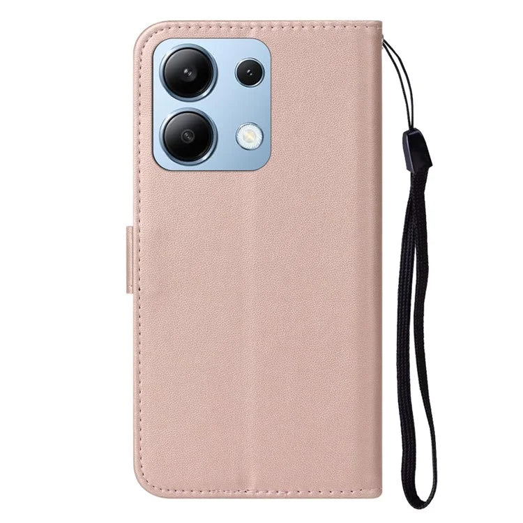 For Xiaomi Redmi Note 13 4G Case PU Leather Phone Cover with Wallet Card Holder