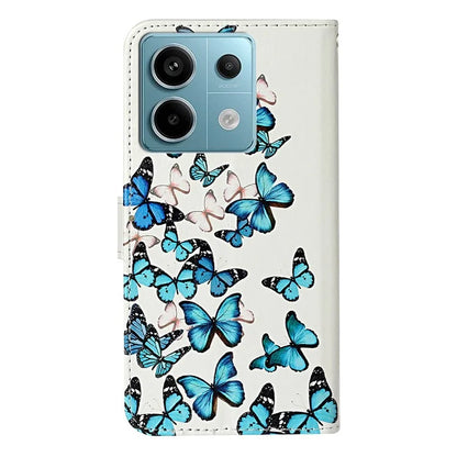 For Xiaomi Redmi Note 13 5G Case Pattern Print Design Flip Wallet Leather Phone Cover