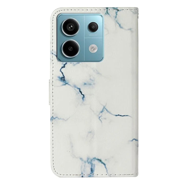 For Xiaomi Redmi Note 13 5G Case Pattern Print Design Flip Wallet Leather Phone Cover