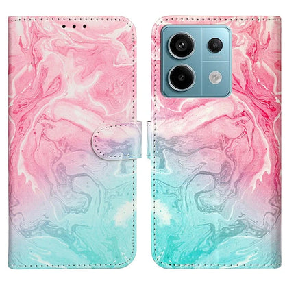 For Xiaomi Redmi Note 13 5G Case Pattern Print Design Flip Wallet Leather Phone Cover