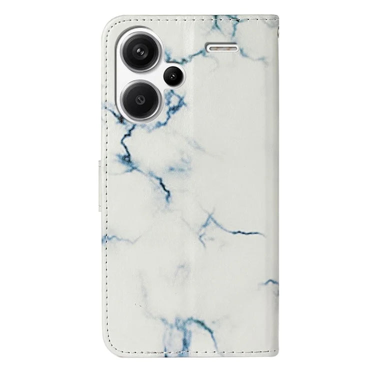 For Xiaomi Redmi Note 13 Pro+ 5G Case Card Slots Viewing Stand Leather Phone Cover Pattern Printed