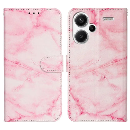 For Xiaomi Redmi Note 13 Pro+ 5G Case Card Slots Viewing Stand Leather Phone Cover Pattern Printed