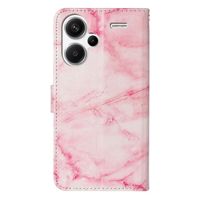 For Xiaomi Redmi Note 13 Pro+ 5G Case Card Slots Viewing Stand Leather Phone Cover Pattern Printed