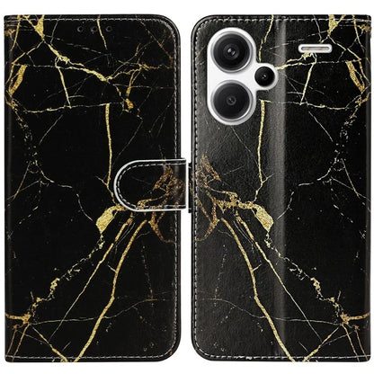 For Xiaomi Redmi Note 13 Pro+ 5G Case Card Slots Viewing Stand Leather Phone Cover Pattern Printed