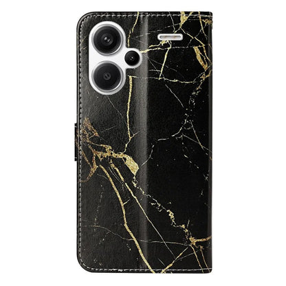 For Xiaomi Redmi Note 13 Pro+ 5G Case Card Slots Viewing Stand Leather Phone Cover Pattern Printed