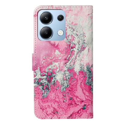 For Xiaomi Redmi Note 13 4G Case Pattern PU Leather Shockproof Flip Phone Cover