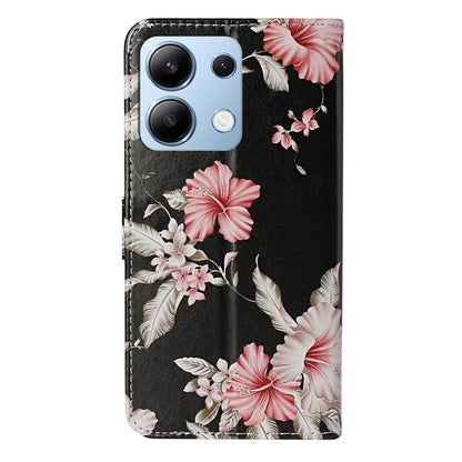 For Xiaomi Redmi Note 13 4G Case Pattern PU Leather Shockproof Flip Phone Cover
