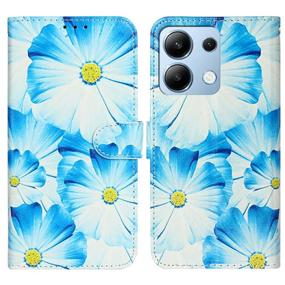 For Xiaomi Redmi Note 13 4G Case Pattern PU Leather Shockproof Flip Phone Cover