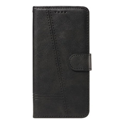 For Samsung Galaxy M35 5G Case Wallet Card Slots Protective Leather Phone Cover T-Shape Lines