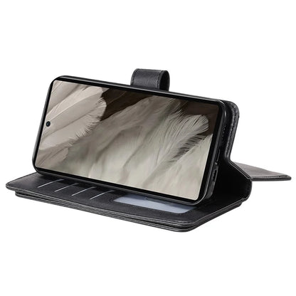 KT Multi-Functional Series-1 For Google Pixel 7a Case 10 Card Holder Leather Phone Cover Stand Function