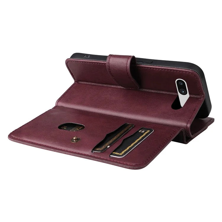 KT Multi-Functional Series-1 For Google Pixel 7a Case 10 Card Holder Leather Phone Cover Stand Function