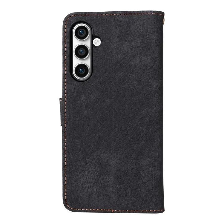 For Samsung Galaxy S24 FE Case RFID Blocking Wallet PU Leather Flip Phone Cover