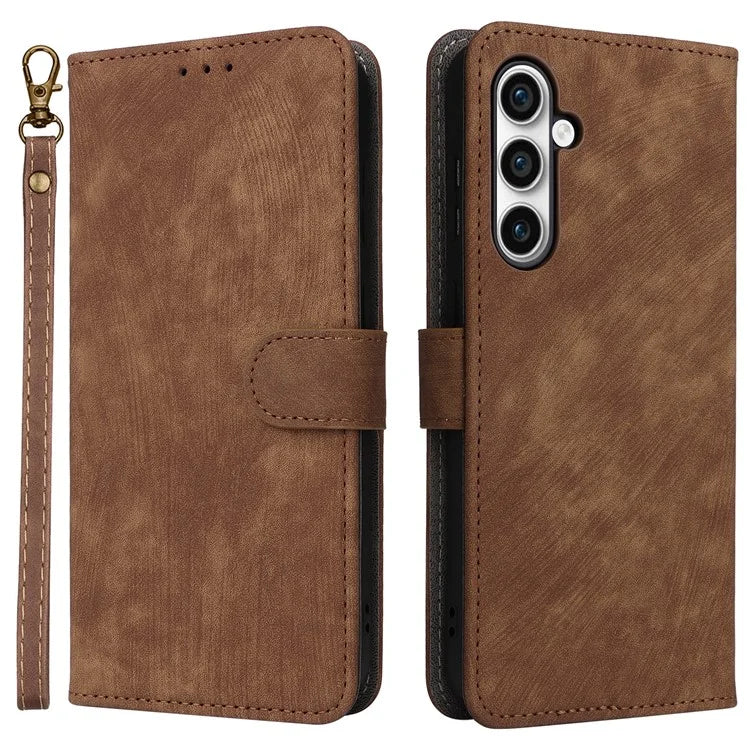 For Samsung Galaxy S24 FE Case RFID Blocking Wallet PU Leather Flip Phone Cover