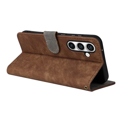 For Samsung Galaxy S24 FE Case RFID Blocking Wallet PU Leather Flip Phone Cover