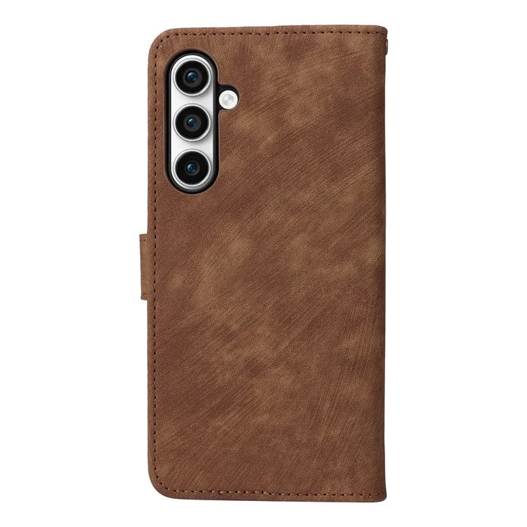 For Samsung Galaxy S24 FE Case RFID Blocking Wallet PU Leather Flip Phone Cover
