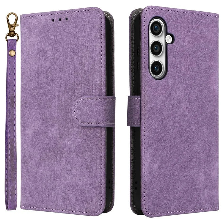 For Samsung Galaxy S24 FE Case RFID Blocking Wallet PU Leather Flip Phone Cover