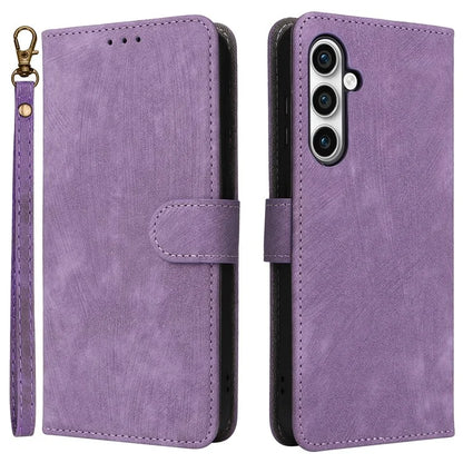 For Samsung Galaxy S24 FE Case RFID Blocking Wallet PU Leather Flip Phone Cover