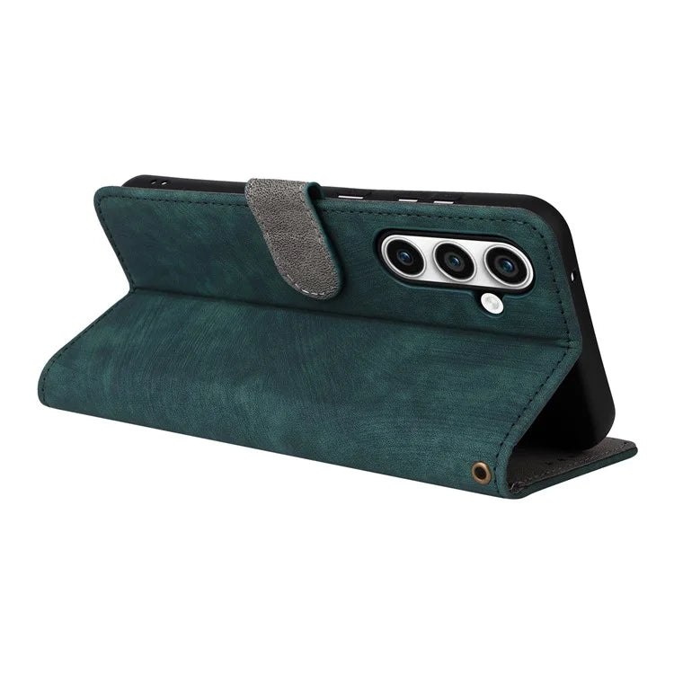 For Samsung Galaxy S24 FE Case RFID Blocking Wallet PU Leather Flip Phone Cover