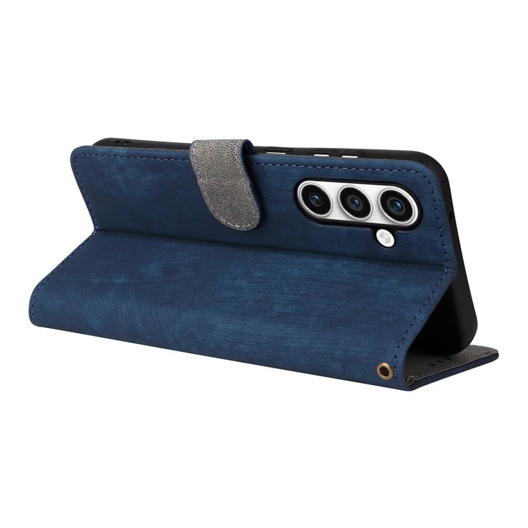 For Samsung Galaxy S24 FE Case RFID Blocking Wallet PU Leather Flip Phone Cover