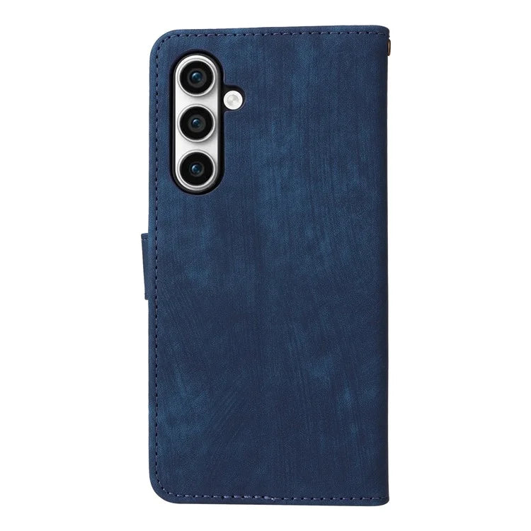 For Samsung Galaxy S24 FE Case RFID Blocking Wallet PU Leather Flip Phone Cover