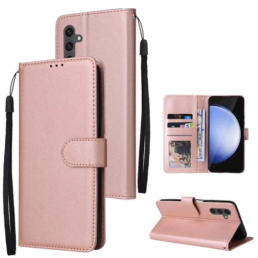 For Samsung Galaxy S24 FE Case 3 Card Slots Wallet PU Leather Phone Cover