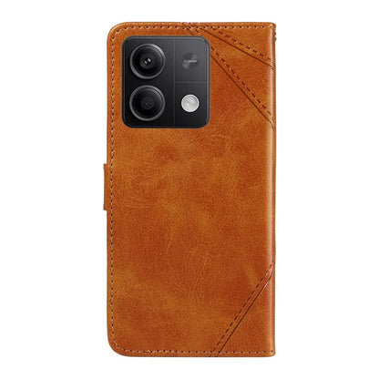 For Xiaomi Redmi Note 13 5G Case Geometric Line Leather Wallet Phone Cover