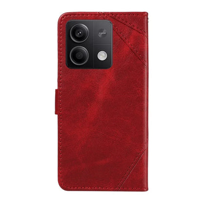 For Xiaomi Redmi Note 13 5G Case Geometric Line Leather Wallet Phone Cover