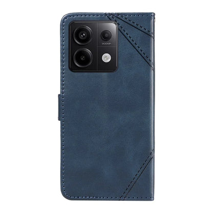 For Xiaomi Poco X6 5G / Redmi Note 13 Pro 5G Case Protective Geometric Line Leather Phone Cover