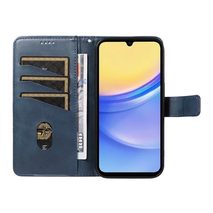 For Samsung Galaxy A15 5G Case Flip Geometric Line Leather Phone Cover