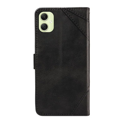 For Samsung Galaxy A05 4G Case Folding Stand Leather Phone Cover Geometric Line