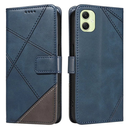 For Samsung Galaxy A05 4G Case Folding Stand Leather Phone Cover Geometric Line