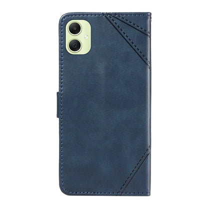 For Samsung Galaxy A05 4G Case Folding Stand Leather Phone Cover Geometric Line