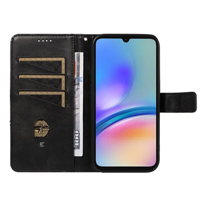 For Samsung Galaxy A05s 4G Case Wallet Shockproof Leather Phone Cover Geometric Line