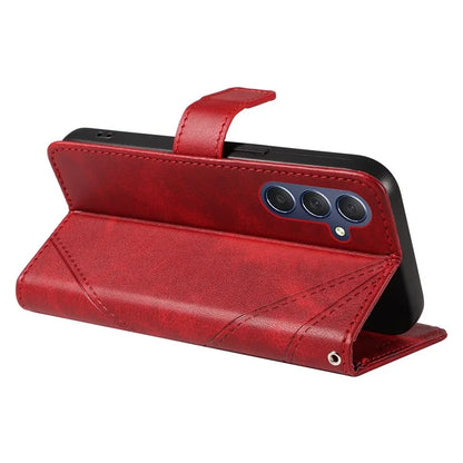 For Samsung Galaxy A05s 4G Case Wallet Shockproof Leather Phone Cover Geometric Line