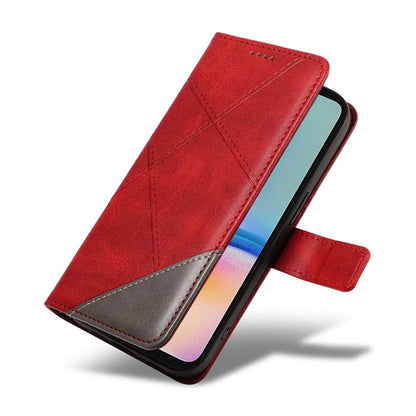 For Samsung Galaxy A05s 4G Case Wallet Shockproof Leather Phone Cover Geometric Line