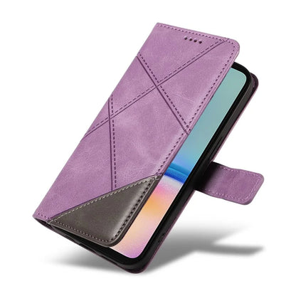 For Samsung Galaxy A05s 4G Case Wallet Shockproof Leather Phone Cover Geometric Line