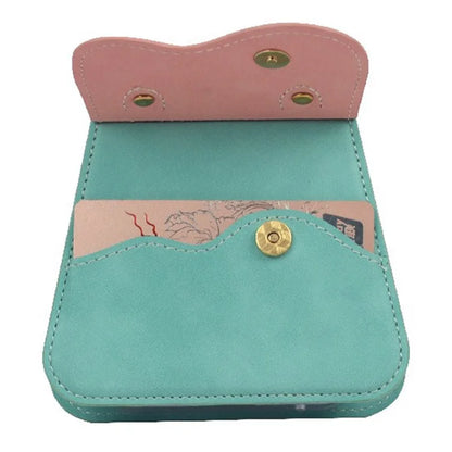 For Samsung Galaxy Z Flip6 5G Case Card Slot Kickstand Leather+PC Crossbody Phone Handbag