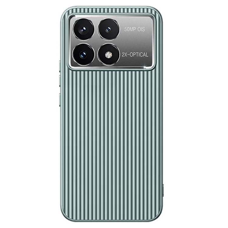 For Xiaomi Poco F6 Pro 5G  /  Redmi K70 5G  /  K70 Pro 5G Case PC+TPU Phone Cover Corrugated Pattern