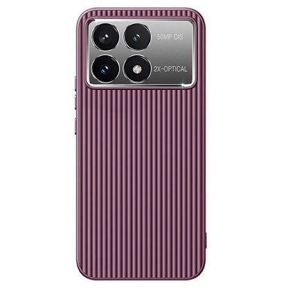 For Xiaomi Poco F6 Pro 5G  /  Redmi K70 5G  /  K70 Pro 5G Case PC+TPU Phone Cover Corrugated Pattern