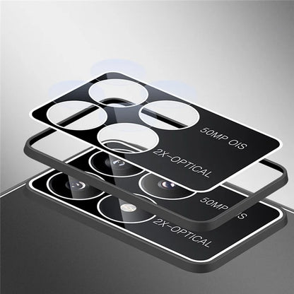 For Xiaomi Poco F6 Pro 5G / Redmi K70 5G / K70 Pro 5G Case Matte Metal Back PC+TPU Phone Cover