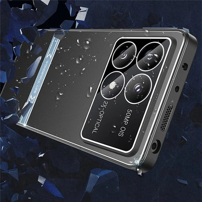 For Xiaomi Poco F6 Pro 5G / Redmi K70 5G / K70 Pro 5G Case Matte Metal Back PC+TPU Phone Cover