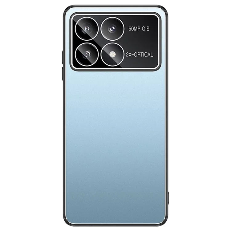 For Xiaomi Poco F6 Pro 5G / Redmi K70 5G / K70 Pro 5G Case PC+TPU Matte Back Phone Cover with Lens Film