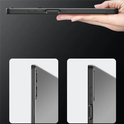 For Xiaomi Poco F6 Pro 5G / Redmi K70 5G / K70 Pro 5G Case PC+TPU Matte Back Phone Cover with Lens Film