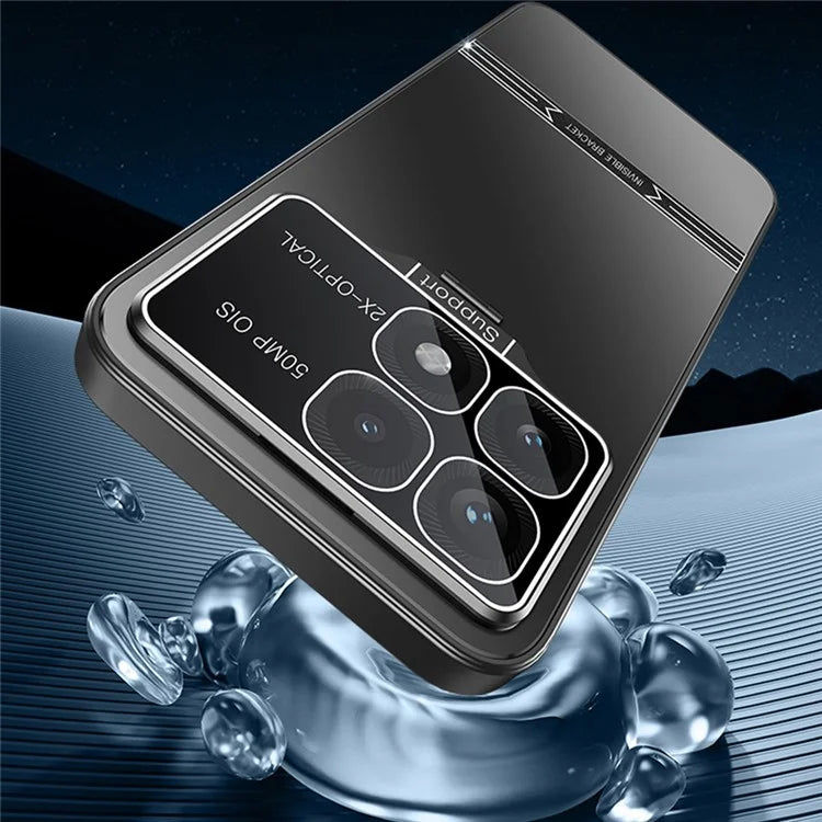 For Xiaomi Poco F6 Pro 5G / Redmi K70 5G / K70 Pro 5G Case Kickstand PC+TPU Matte Phone Cover with Lens Film