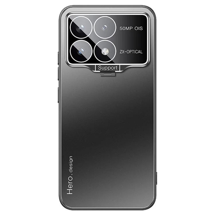 For Xiaomi Poco F6 Pro 5G / Redmi K70 5G / K70 Pro 5G Case Shockproof PC+TPU Phone Cover Invisible Lens Kickstand