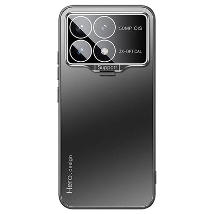 For Xiaomi Poco F6 Pro 5G / Redmi K70 5G / K70 Pro 5G Case Shockproof PC+TPU Phone Cover Invisible Lens Kickstand