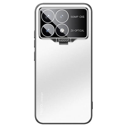 For Xiaomi Poco F6 Pro 5G / Redmi K70 5G / K70 Pro 5G Case Shockproof PC+TPU Phone Cover Invisible Lens Kickstand