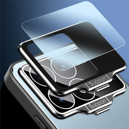 For Xiaomi Poco F6 Pro 5G / Redmi K70 5G / K70 Pro 5G Case Shockproof PC+TPU Phone Cover Invisible Lens Kickstand