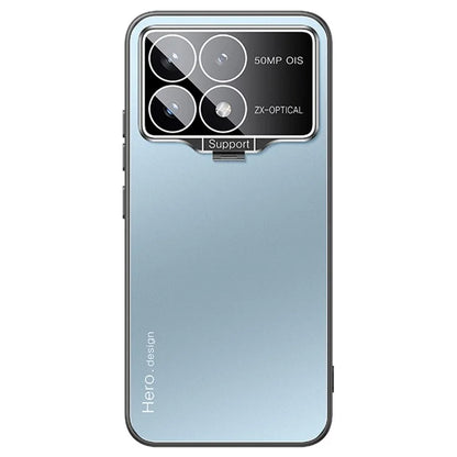 For Xiaomi Poco F6 Pro 5G / Redmi K70 5G / K70 Pro 5G Case Shockproof PC+TPU Phone Cover Invisible Lens Kickstand