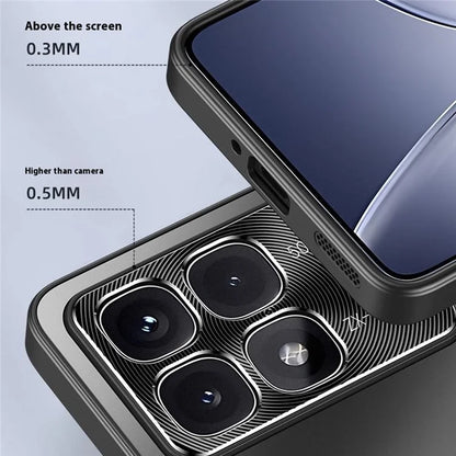 For Xiaomi Poco F6 Pro 5G / Redmi K70 5G / K70 Pro 5G Case CD Veins PC+TPU Phone Cover